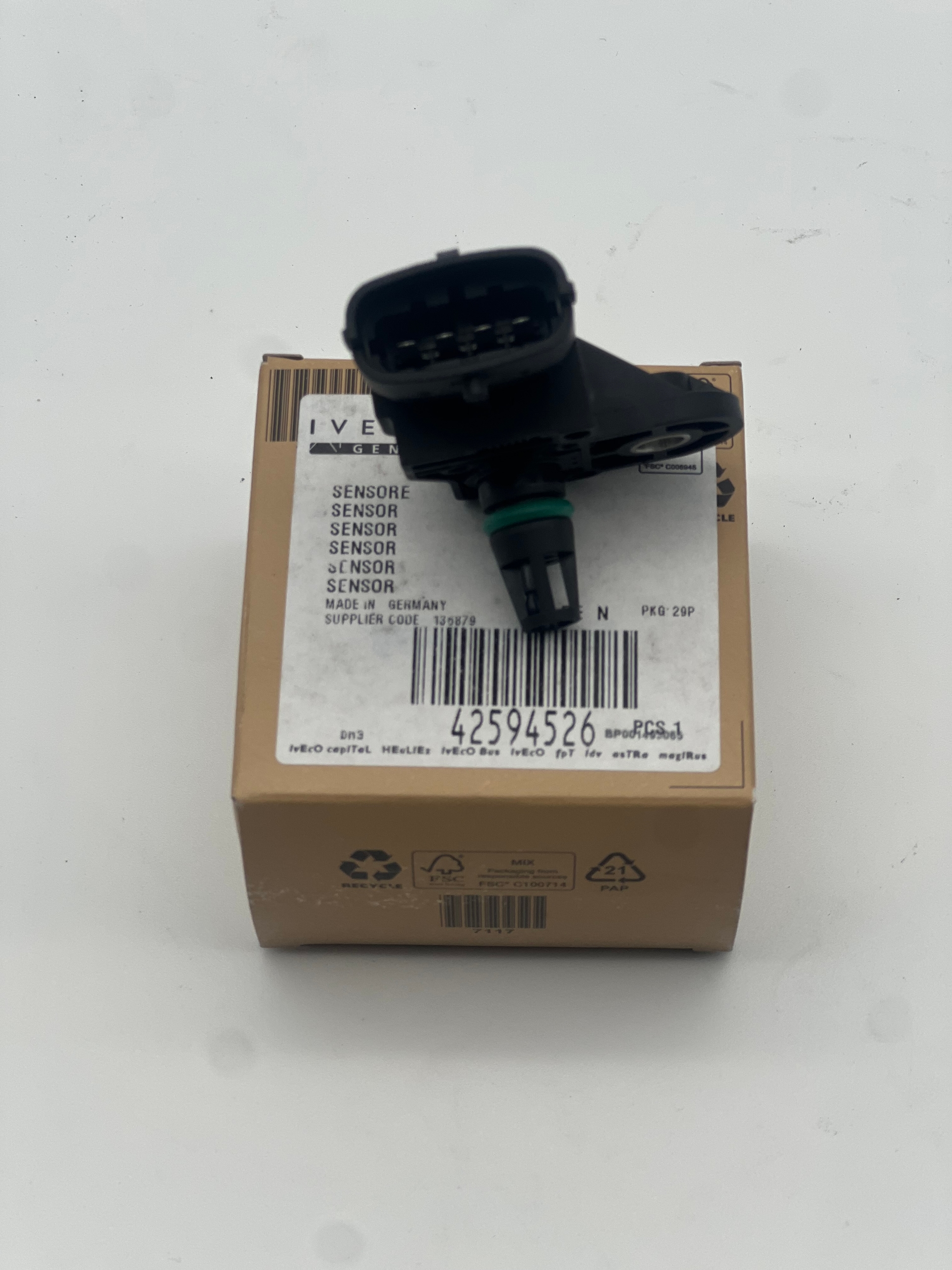 حساس دربرتوري الهواء بدون خيط فراشة 4526 1377 IVECO - Image 1